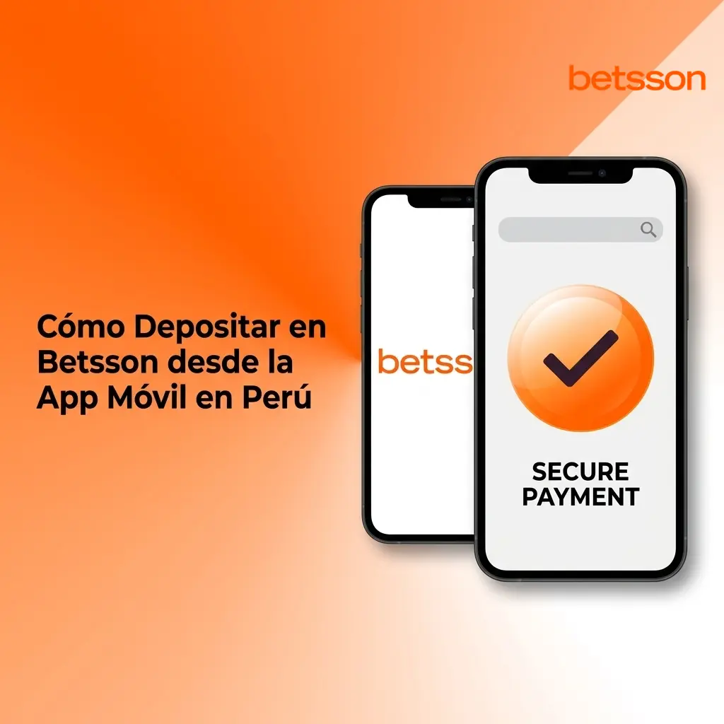 Cómo depositar en Betsson desde la app móvil en Perú
