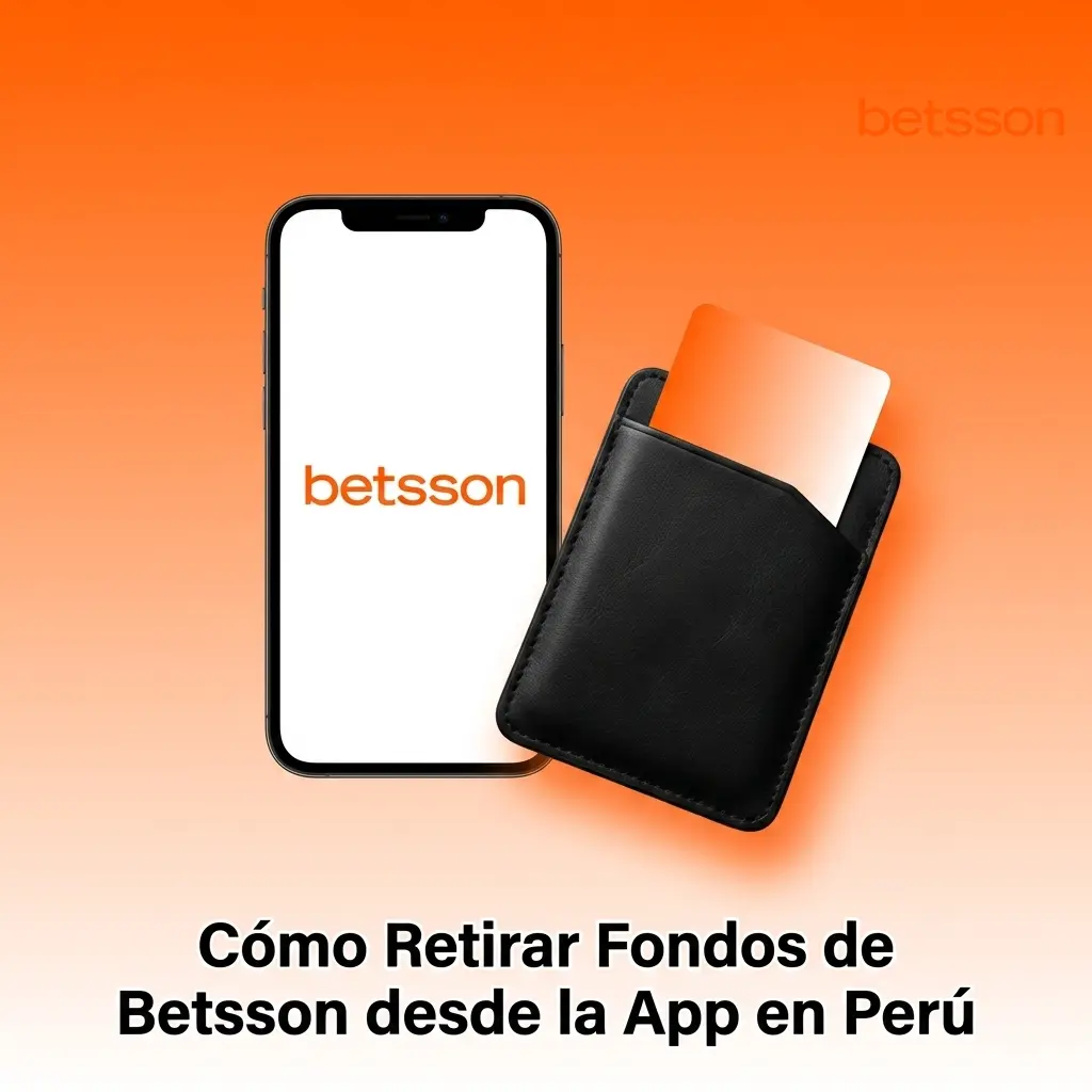 Cómo retirar fondos de Betsson desde la app en Perú
